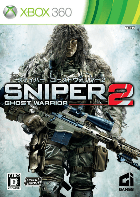 Sniper: Ghost Warrior 2 box art for Xbox 360